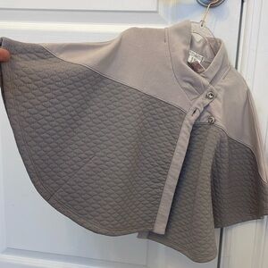 Purplish grey little girls poncho size 18 months